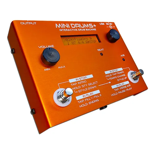 Pedal de efeito EarthQuaker Devices Sunn O Life Pedal preto