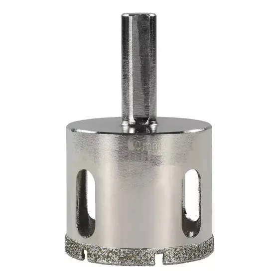 Mecha Copa Diamantada 60 Mm Vidrio Porcelanato Cerámica