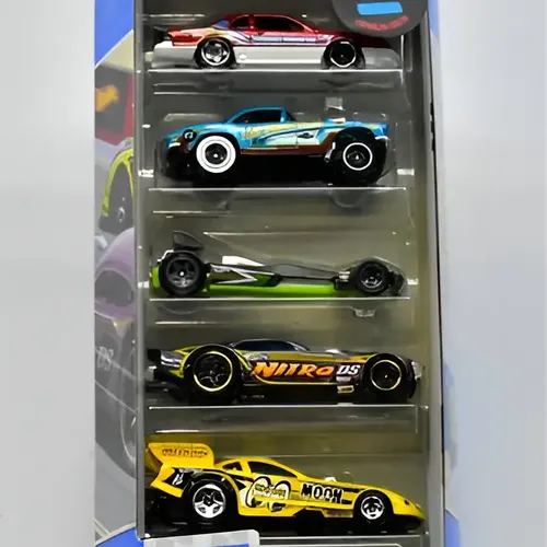Hot Wheels Kit Com 5 Carrinhos - Hw Hot Rods - Mattel Jkg11