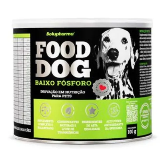 Food Dog Baixo Fósforo 100g Botupharma