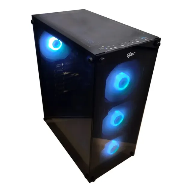 GABINETE GAMER GFAST BA-2911 C/ 4 VENTILADORES RGB