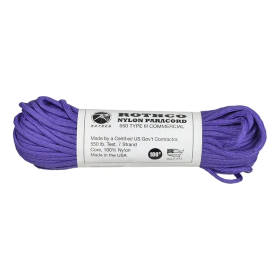 Cuerda De Nailon Tipo Iii, 550 Lb.
