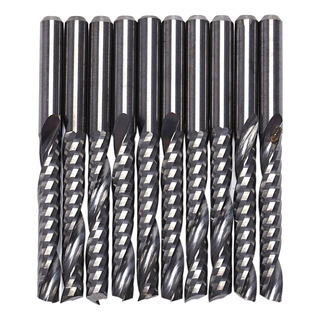 10 Unidades De Bits De Roteador Cnc De 3,175 X 22 Mm Carbi E 10 Unidades De Bits De Roteador Cnc De 3,175 X 22 Mm Carbi E