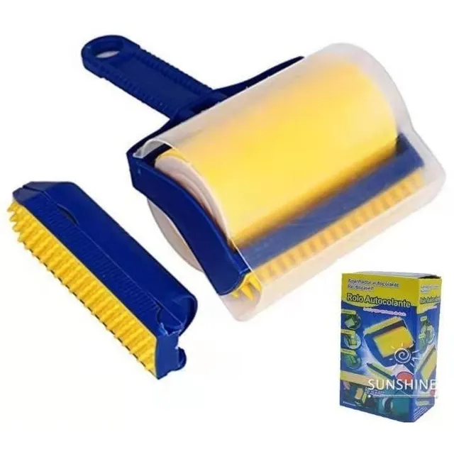 Rodillo Quita Pelo Removedor Pelusa 2 En 1 Lavable