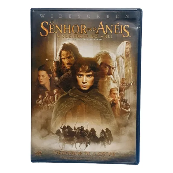 Dvd O Senhor Dos Anéis  Sociedade  Do Anel Cd 608