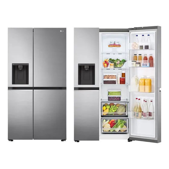 Heladera Side By Side LG 591lts Con Dispensador Dimm