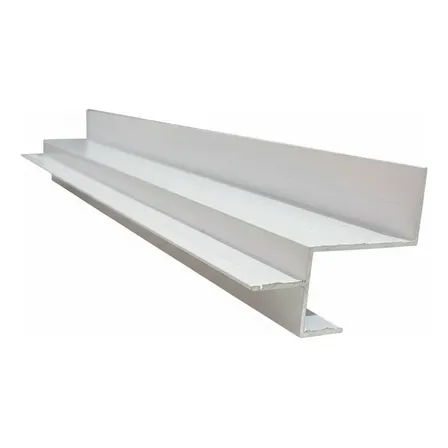 Kit 10 Perfil Alumínio 2m Tabica P/ Fita LED Drywall