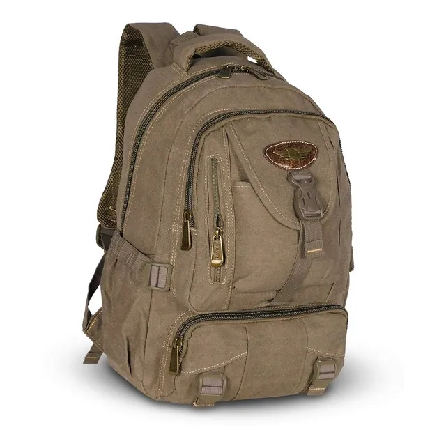 Mochila Bolsa Notebook Masculina Escolar Reforçada Lona 