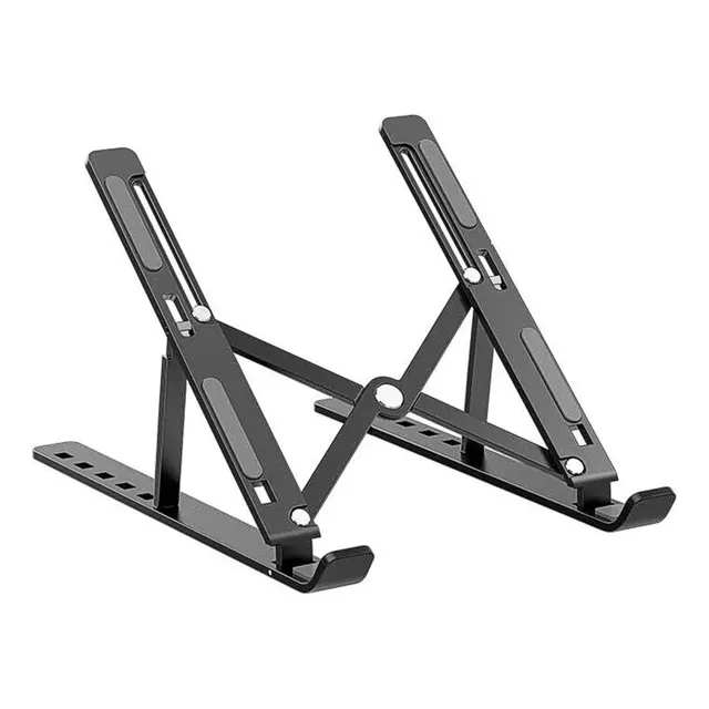 Soporte Para Portatil 9 -15 En Aluminio Color Negro