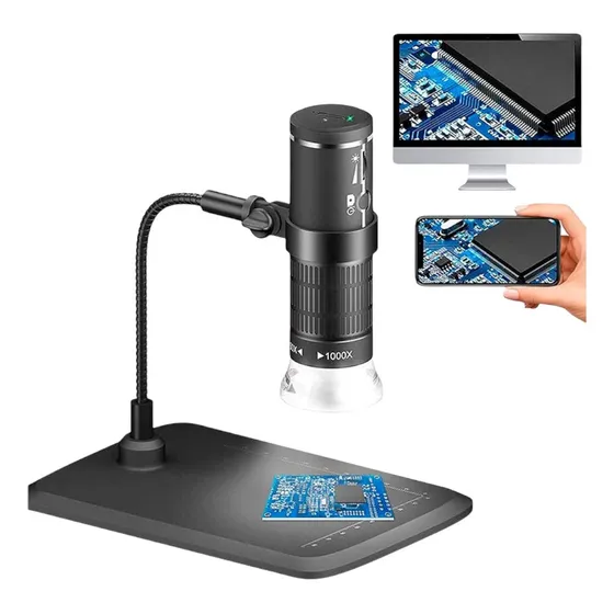 Microscopio Digital Usb 1000x Con Base