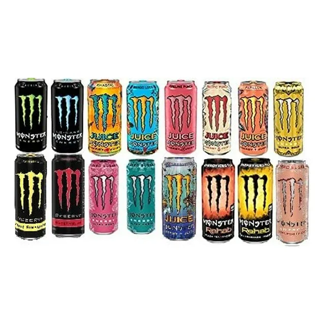 Pack De Variedad De Monster Energy Drink - 16 Unidades
