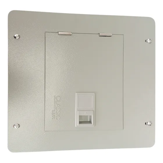 Tablero 8 Circuitos Tapa Y Puerta Removible