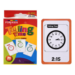 Juguete De Tarjetas Flash Para Niños For Time Learning Cards Juguete De Tarjetas Flash Para Niños For Time Learning Cards