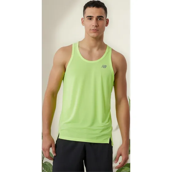 Musculosa New Balance De Hombre - Mt23220hil