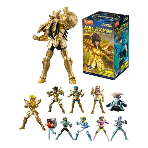 Figura de acción 02 O Legado Unitário Surpresa BLK81481 de Blokees