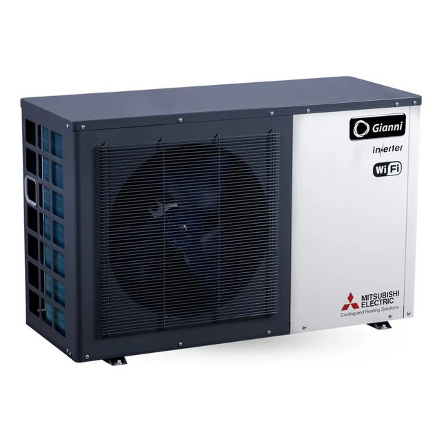 Bomba De Calefacción Inverter Losa Radiante Radiadores 90 M2