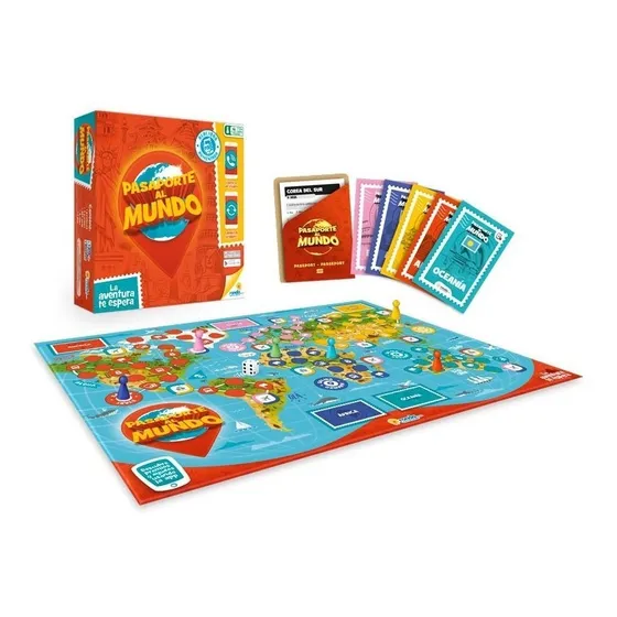 Juego Juguete De Mesa Pasaporte Al Mundo De Ronda