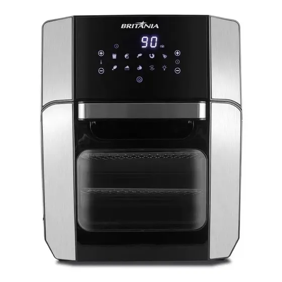 Air Fryer Britânia Air Fry Oven Bfr2100 De 12l Preto 220v