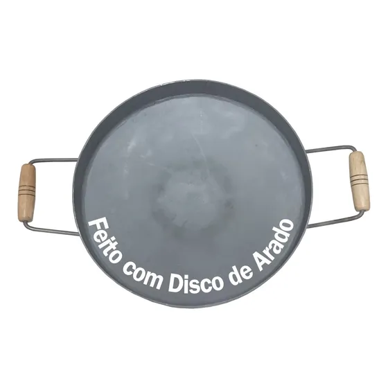 Disco De Arado 44cm Com Borda Tacho Chapa Entreveiro