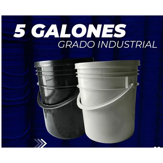 Cuñetes Plásticos De 4y5 Galones Totalmente Nuevos.