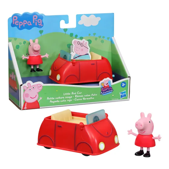 Set de figuras y vehículos Hasbro de Peppa Pig