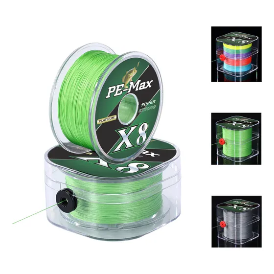 Linha De Pesca Multifilamento 500m 8 Fios Pe Supertração X8