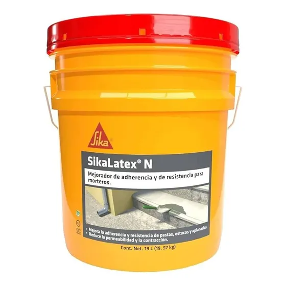 Sikalatex N Mejorador De Adherencia Para Mortero Cubeta