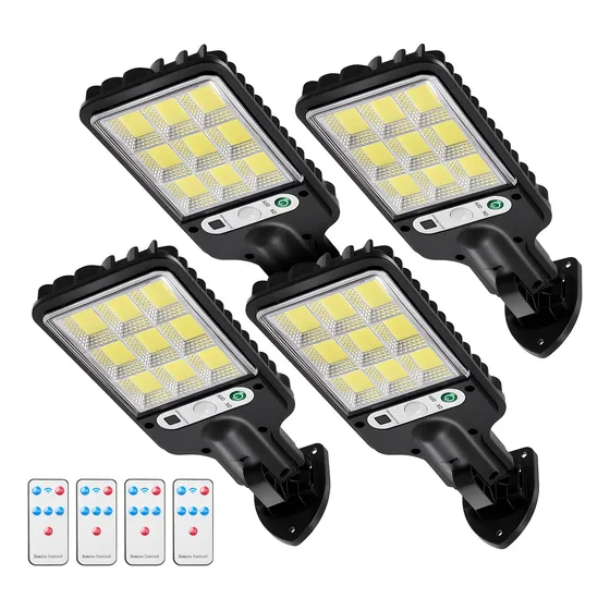 4pzs Lampara Focos Solares Led Para Exteriore,luz Solar