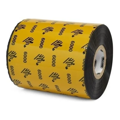 Ribbon Zebra 110x450 Wax 6000 (06000bk11045)