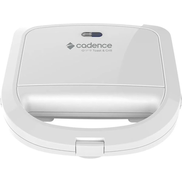Sanduicheira Grill Elétrica Cadence San265 Toast&grill Antiaderente Cor Branco 220v Sanduicheira Grill Elétrica Cadence San265 Toast&grill Antiaderente Cor Branco 220v