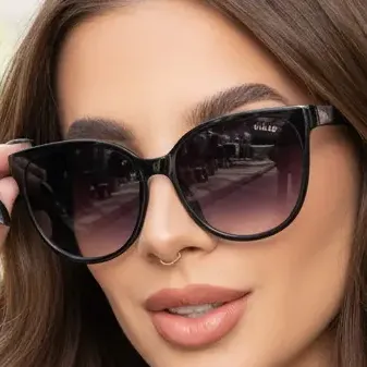 Óculos De Sol Feminino Viale Original Grande Lançamento Uv