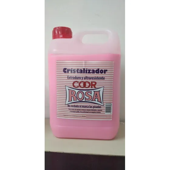 Cristalizador Coor Rosa, Extra Duro Y Ultra Resistente 5 Lit