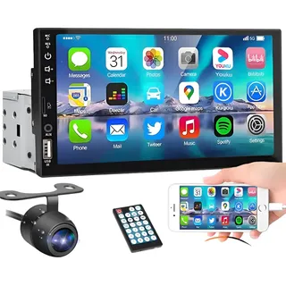 Central Multimídia Espelhamento 1 Din 7 Mp5 Usb Bluetooth