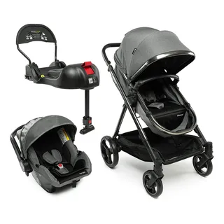 Travel System Safety 1st, Discover Trio, Com Isofix, 0 A 15kg, Grey Chrome Travel System Safety 1st, Discover Trio, Com Isofix, 0 A 15kg, Grey Chrome