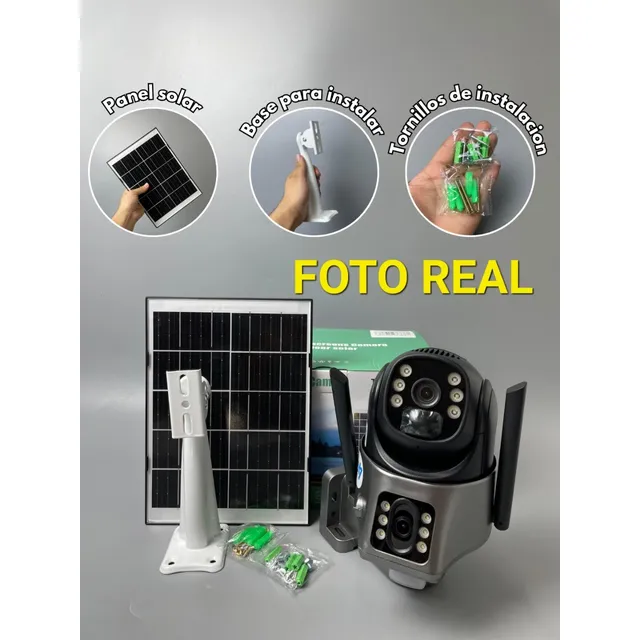 Cámara V380pro Solar 4g - Vigilancia 4g