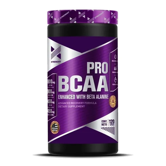 Pro Bcaa 120c Xtrenght Nutrition Amino Con Beta Alanina B6