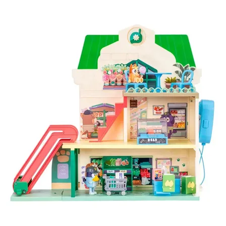 Playset Supermercado Da Bluey Colorido Multicolorido