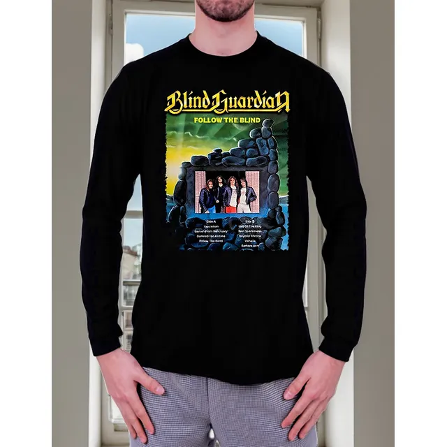 Polera Manga Larga Blind Guardian - Ver 09 - Follow The Blin