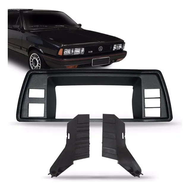 Moldura Painel Passat 1985 86 87 88 1989 - Preto