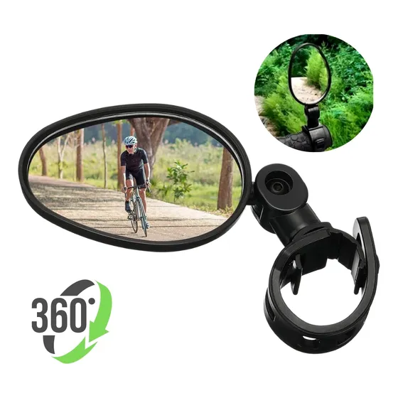 Espejo Retrovisor 360° Para Bicicletas Patinetas Scooters