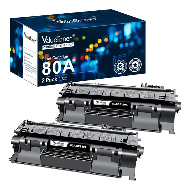 2 Cartuchos Toner Alternativos 80a Para Hp Laserjet Pro 400 