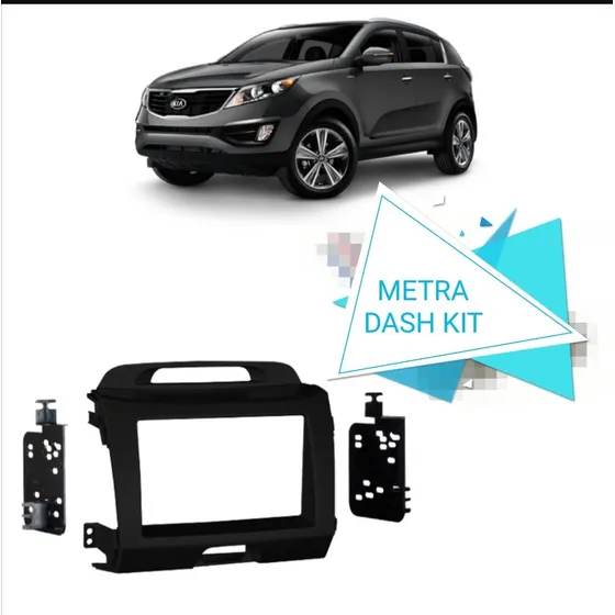 Consola Metra Radio Doble Din 2 Din Kia Sportage Revolution