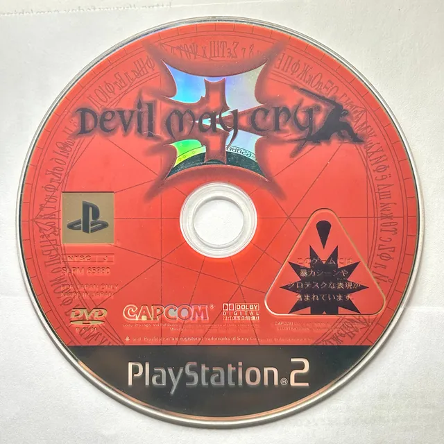 Devil May Cry 3 - Playstation 2 - Ps2 / Pstwo / Ps3