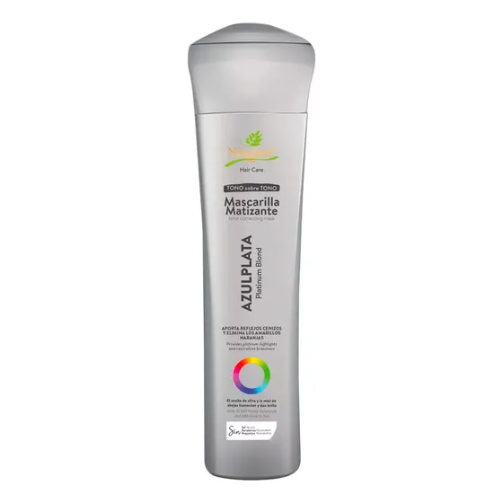 Mascarilla Naissant Matizante Azul Plata 300ml