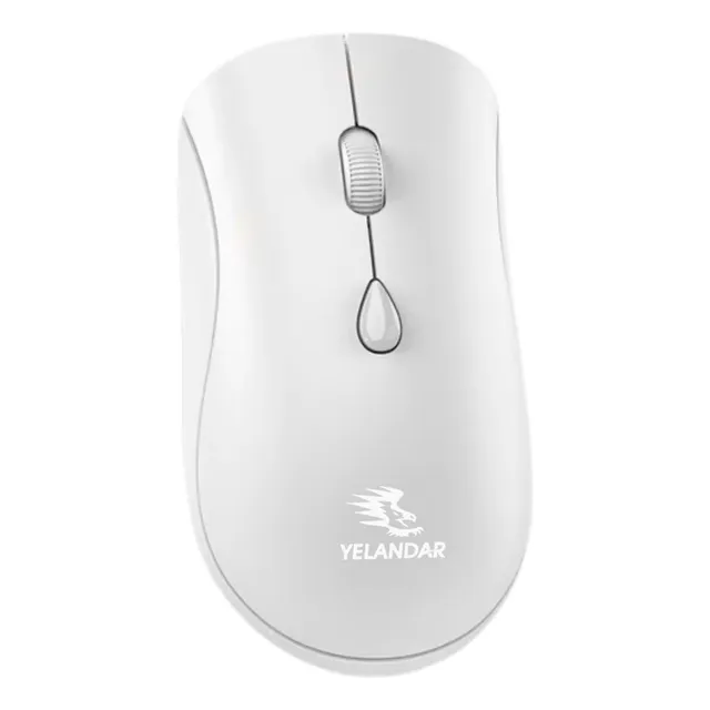 Mouse Óptico Inalámbrico Ergonómico Con Receptor Usb 1200dpi