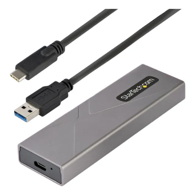 Startech.com Gabinete De Disco Duro, M.2, Usb-c, Plata