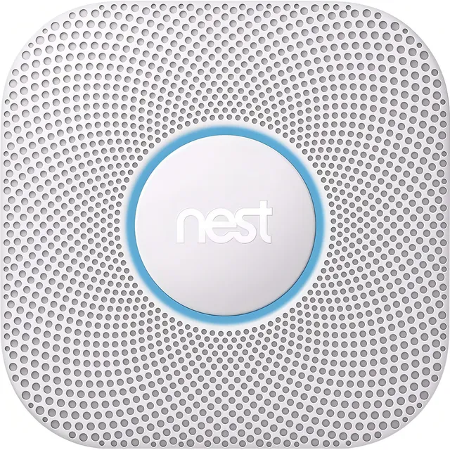 Detector De Humo Inteligente Nest Baterias Alarma Incendios