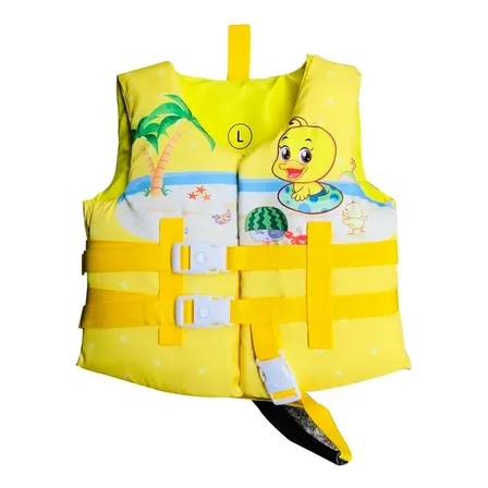 Chaleco Flotador Niños Patito Natación Seguridad Piscina