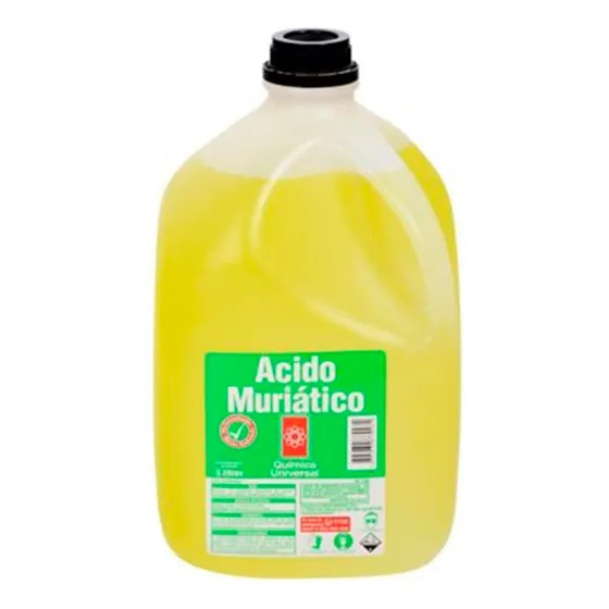 Ácido Muriático 5 Litros Química Universal
