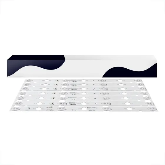 Kit 7 Barras Led Compativel Tv Kdl-48w655d